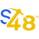 Strike48 agentic SecOps platform (pre-built SOC agent team and no-code agent builder over federated logs, cloud or air-gapped on-prem) logo